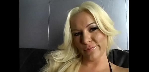  Thick blond with killer body Megan Monroe gets cunt fucked by stud then ass jizzed